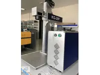 20 Watt Mavi Portatif Fiber Lazer Markalama Makinası