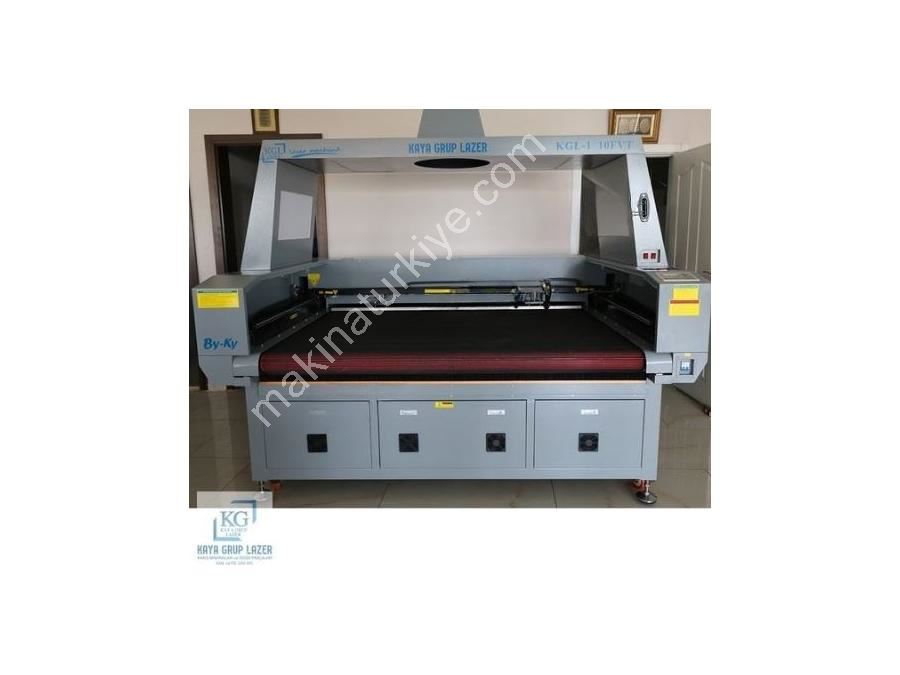 100x180 cm Top-Down Camera Conveyor Laser Cutting Machine