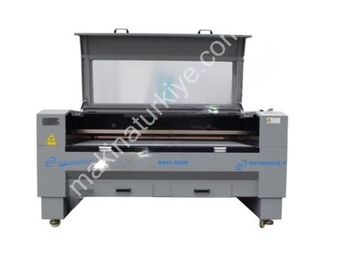 130x160 cm Çift Kafa Co2 Lazer Kesim Makinası