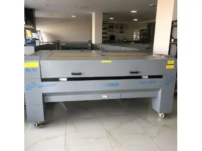 100x180 cm Çift Kafa Co2 Lazer Kesim Makinası