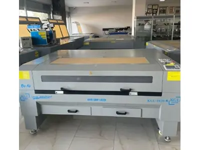 100x160 cm Dört Kafalı Co2 Lazer Kesim Makinası