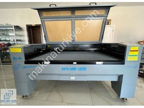 100x160 cm Çift Kafa Co2 Lazer Kesim Makinası