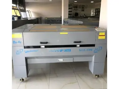 90x130 cm Tek Kafa Co2 Lazer Kesim Makinası