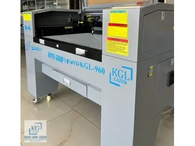 60x90 cm Tek Kafa Co2 Lazer Kesim Makinası