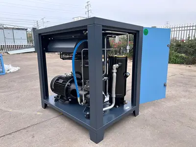 11 Kw 8-12 Bar Vidalı İnvertörlü Kompresör