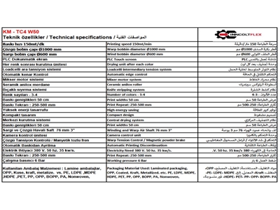 150mt/Dk Baskı Hızı Kule Tip Flexo Baskı Makinası - 10