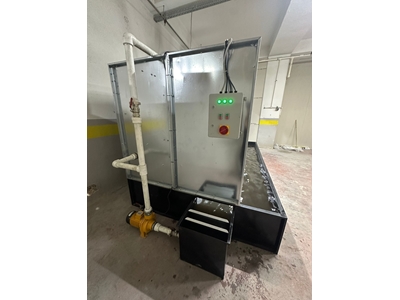Su Perdeli Elektrostatik Yaş Boyama Kabini - 5