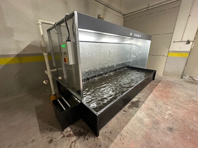 Su Perdeli Elektrostatik Yaş Boyama Kabini - 6