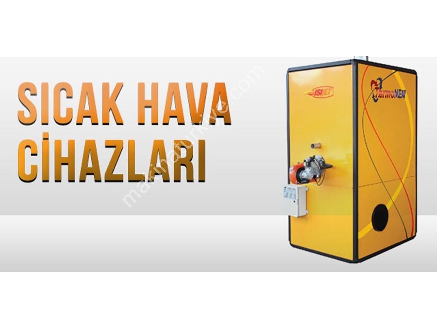 200.000 kcal/h Heißluftgenerator mit externem Brenner