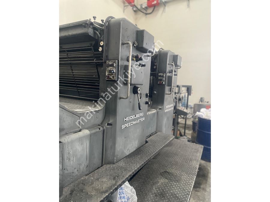 Heidelberg Speedmaster Hd 102 Zp 2 Renk Ofset Baskı Makinesi