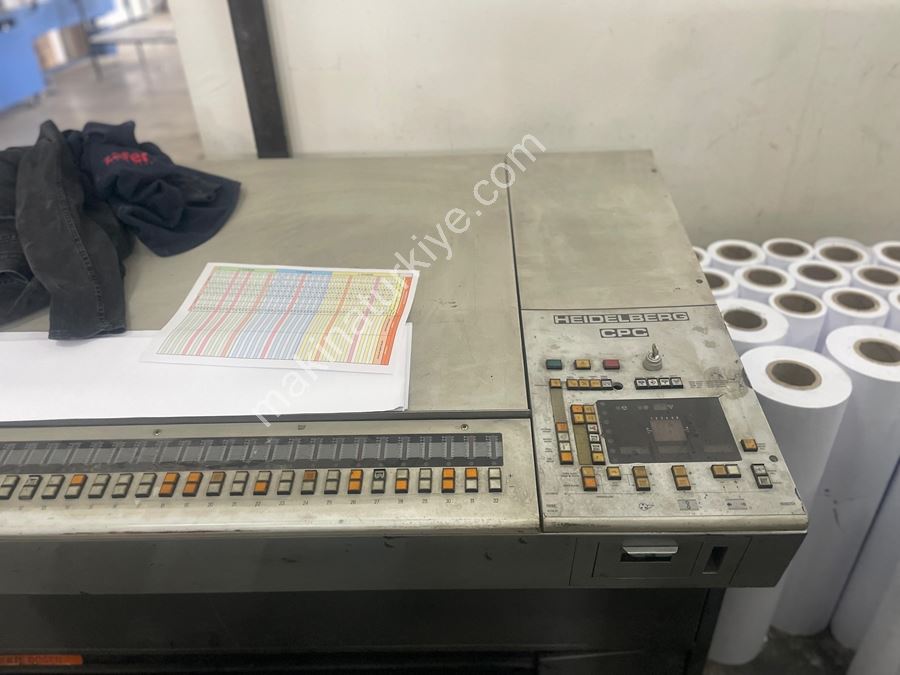 Heidelberg Speedmaster Hd 102 Zp 2 Renk Ofset Baskı Makinesi