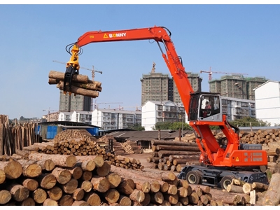 35 Ton Wheel Hydraulic Material Handler - 5