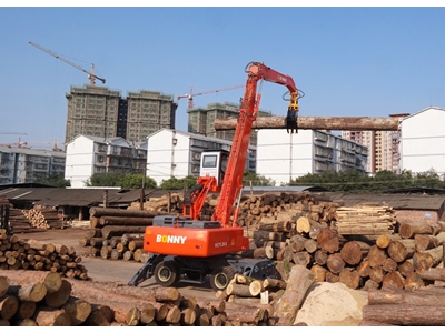 35 Ton Wheel Hydraulic Material Handler - 4