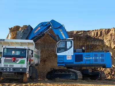 95 Ton Elektrikli Hidrolik Paletli Maden Ekskavatörü