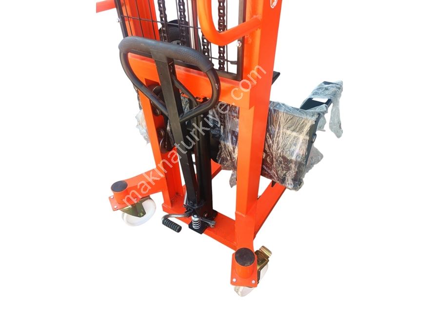 1,5 Ton 1,5 M Kaldırma Yüksekliği Manuel İstif Makinası