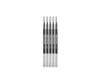 Metapin İçi Siyah (0.7 Mm) - 50 Adet Isı İle Silinebilen Uçan Refill Kalem - 1