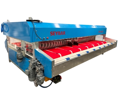 12 Brush Galvanized Coating Automatic Carpet Washing Machine - 1