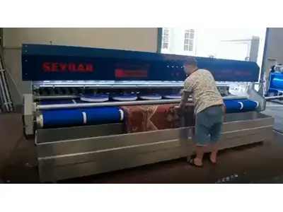 6 Fırçalı Otomatik Halı Yıkama Makinesi