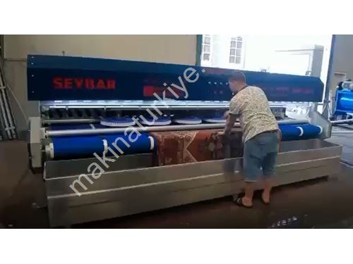 6 Fırçalı Otomatik Halı Yıkama Makinesi