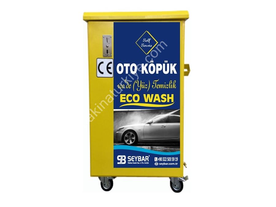 3-6 Bar Self Service Hair Token and Coin Operated Auto Foam Machine
