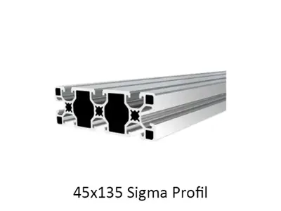 45×135 Sigma Alüminyum Profil