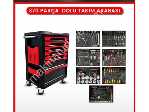 370 Parça Dolu Takım Arabası