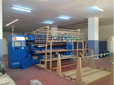 Lüperli Çok İğneli Kapitone Makinesi