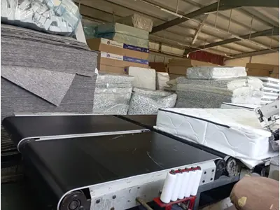 Otomatik Yatak Kenar Kapama Makinası