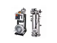 650 Kg/Hour Automatic Cleaning Snail Type Ground Plastic Material Loader