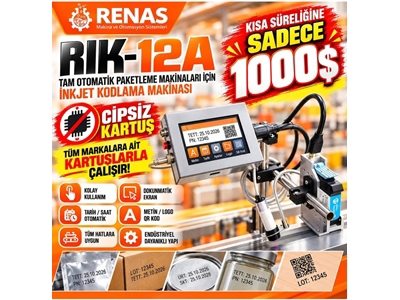 İnkjet Tarih Kodlama Makinası