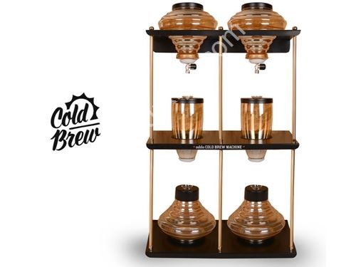 2x4 Litre İron Wall Type Cold Brew Makinesi