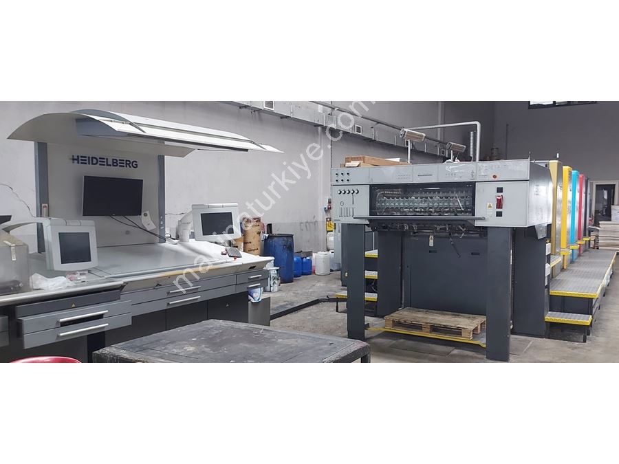 Heidelberg Sm 102-5-P3 5 Color Offset Printing Machine