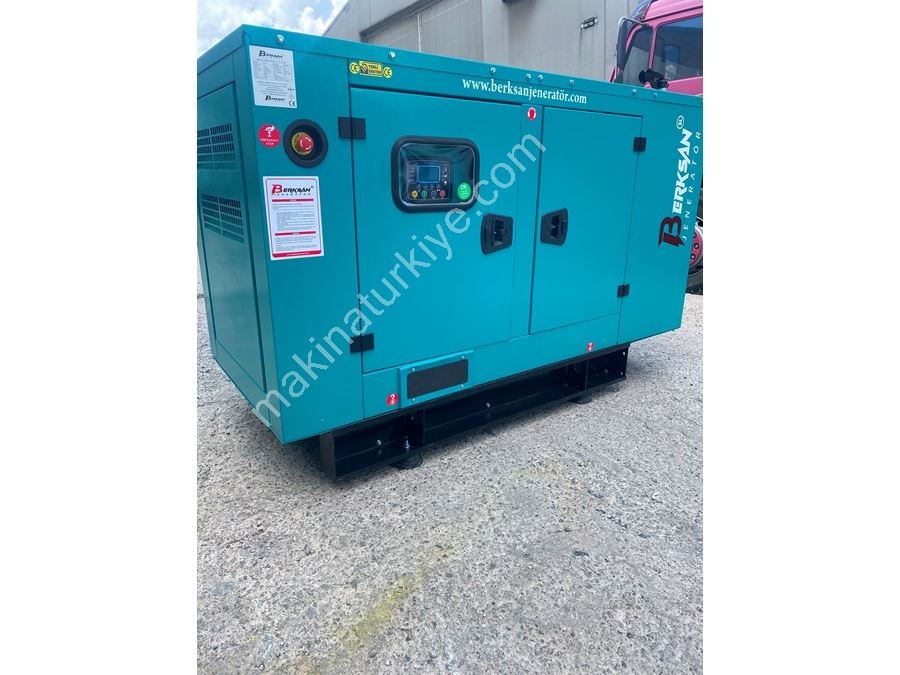 2026 Model Berksan 15 kva Dizel Jeneratör – Yandong Motor / Kabinli / Otomatik / Sıfır