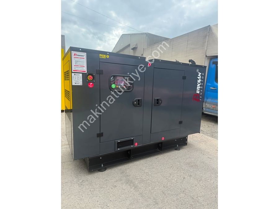 2026 Model Berksan 35 kva Dizel Jeneratör – Ricardo Motor / Kabinli / Otomatik / Sıfır