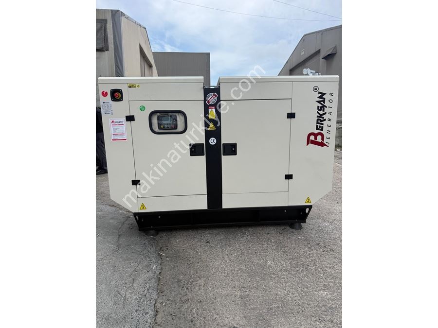 2026 Model Berksan 41 Kva Dizel Jeneratör – Ricardo Motor / Kabinli / Otomatik / Sıfır