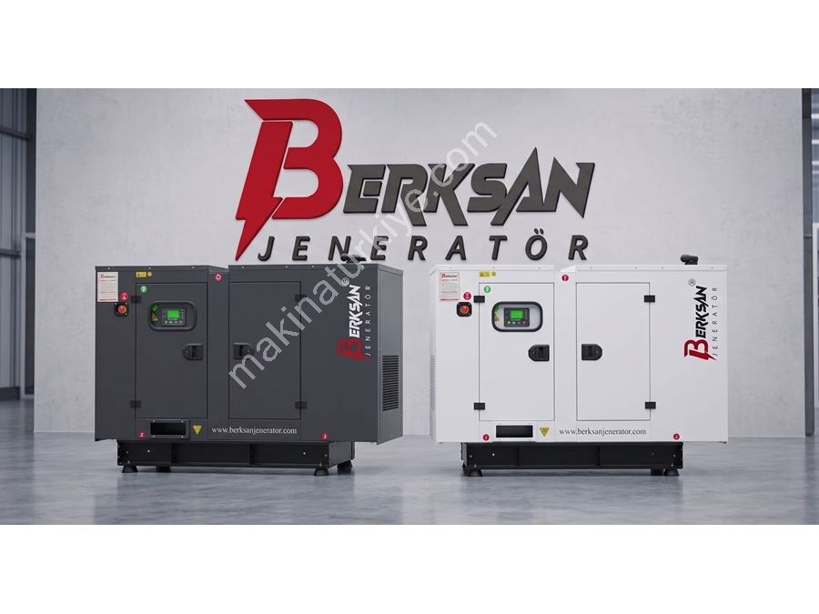 2026 Model Berksan 45 kva Dizel Jeneratör – Ricardo Motor / Kabinli / Otomatik / Sıfır