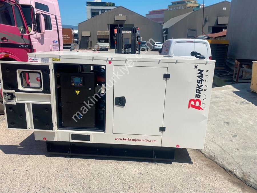 2026 Model Berksan 75 Kva Dizel Jeneratör – Ricardo Motor / Kabinli / Otomatik / Sıfır
