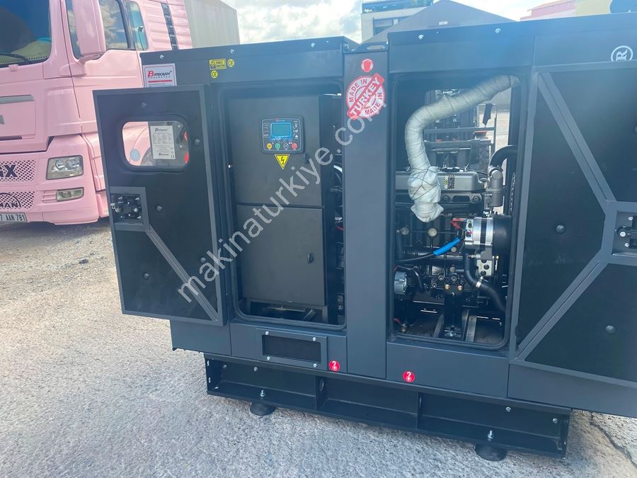 2026 Model Berksan 35 kva Dizel Jeneratör – Kofo Motor / Kabinli / Otomatik / Sıfır