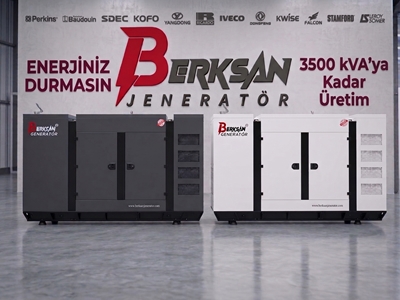2026 Model Berksan Jeneratör | Kofo Motor / Kabinli / Otomatik / Sıfır