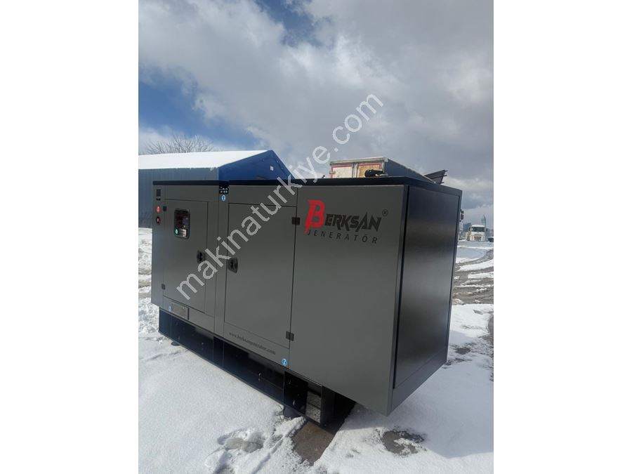 135 kVA Dizel ses izalasyon kabinli optomatik transfer panolu 