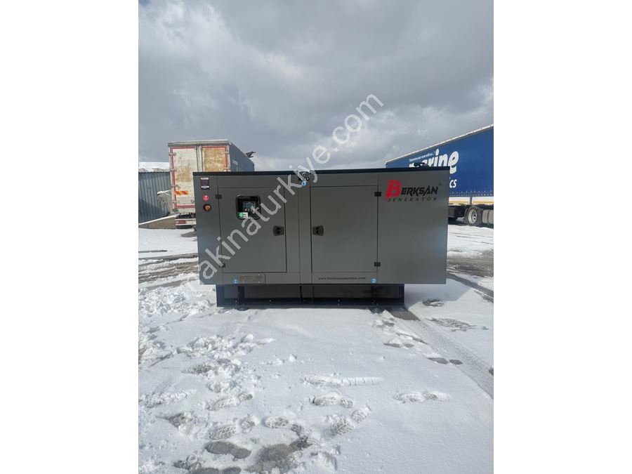 135 kVA Dizel ses izalasyon kabinli optomatik transfer panolu 