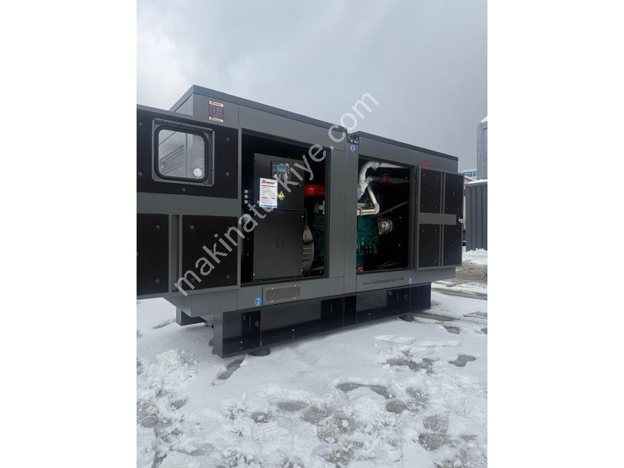 135 kVA Dizel ses izalasyon kabinli optomatik transfer panolu 