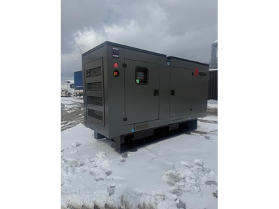 135 kVA Dizel ses izalasyon kabinli optomatik transfer panolu  - 1