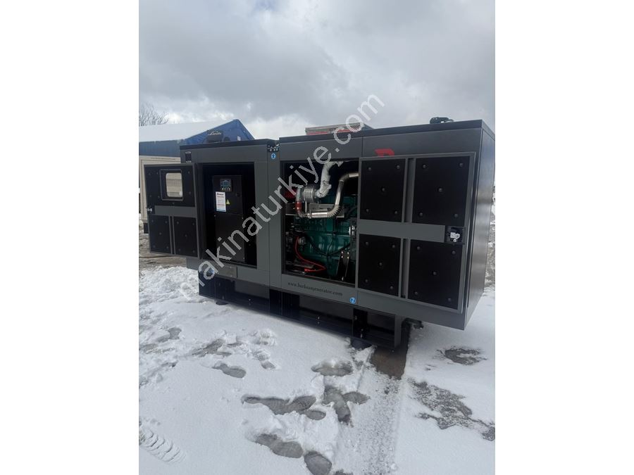 135 kVA Dizel ses izalasyon kabinli optomatik transfer panolu 