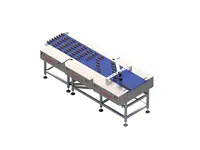 45 Dereceli Ürün Açma Konveyör Bantı