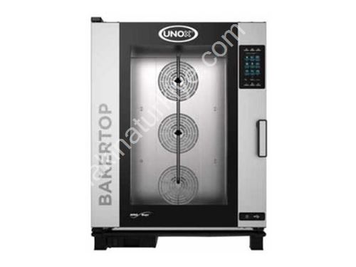Unox Bakertop Plus Combi Fırın, 60X40 Cm 10 Tepsi Kapasiteli, Elektrikli