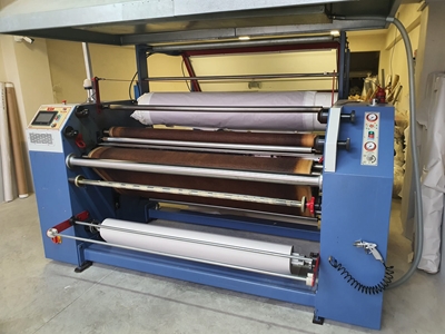 Tm 1800 / Tc-405 Metraj Kumaş Kağıt Transfer Baskı Sublimasyon Kalender Makinesi - 1