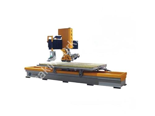 Dönerbaşlıklı Mermer Ve Granit Kesim Makinası Full Otomatik / Liner Kızaklı