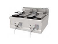 9x2 Litre Elektrikli Çift Hazneli Fritöz