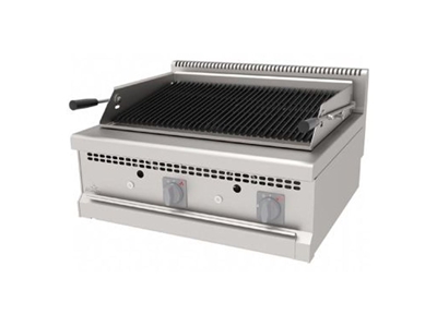 120x70 cm Doğalgazlı Su Çekmeceli Döküm Amerikan Izgara - 0